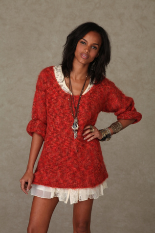 Fuzzy Oversized Pullover