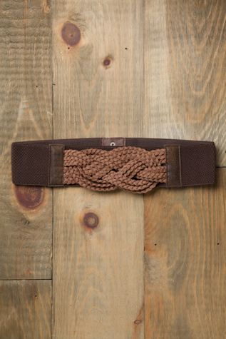 Knotted Stretch Waist Belt