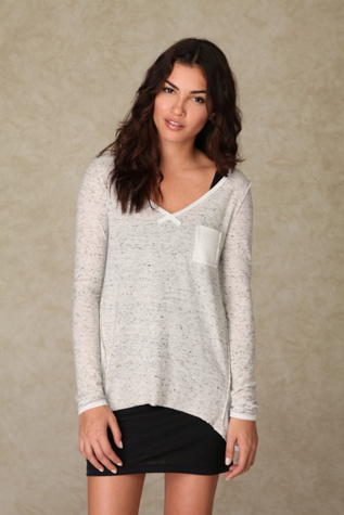 We The Free Long Sleeve Nubby Pocket Thermal