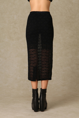 Column Lace Tube Slip