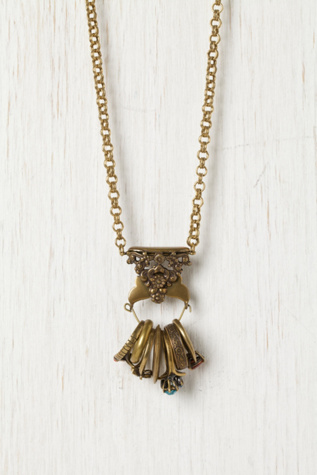 Stacked Rings Necklace