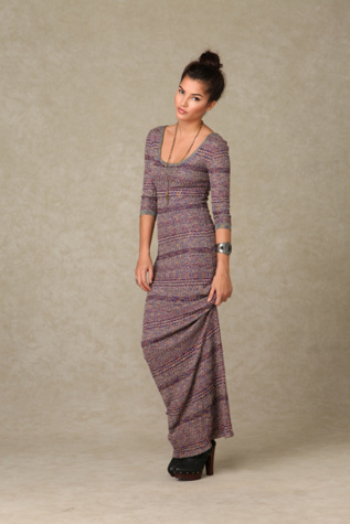 Read Across Maxi Dress