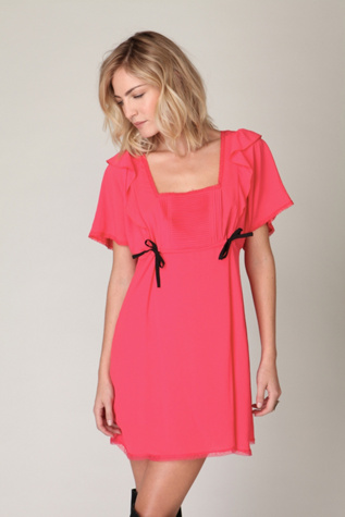 Ruffled Nightingale Dress