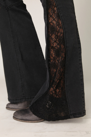 FP Lace Inset Flare