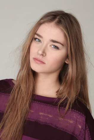 Long Sleeve Lacey Stripes Top