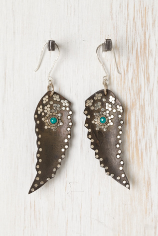 Indian Feather Earring