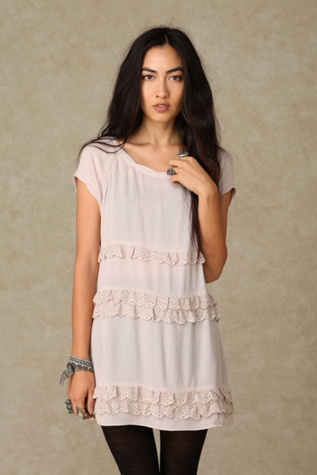 Ruffle T-Shirt Dress