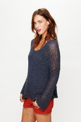 Tape Yarn Beach Sweater