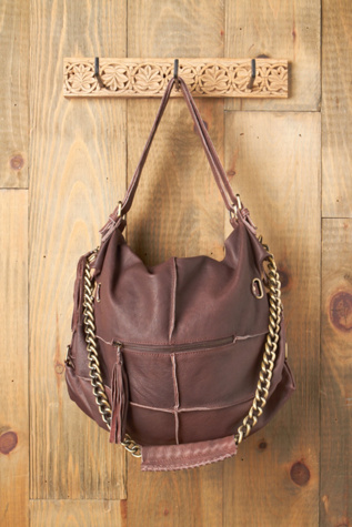 Tina Patched Satchel