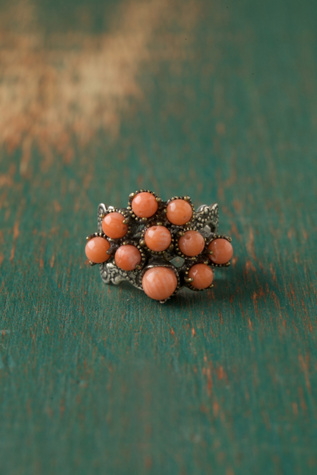 Opal Cluster Ring