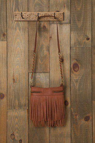 Chain Fringe Crossbody
