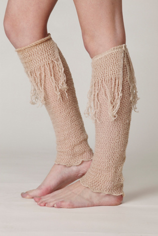 Fringe Crochet Legwarmer