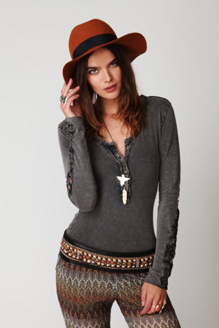 Crochet Cuff Henley