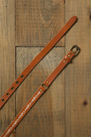 Trailing Vines Double Wrap Belt
