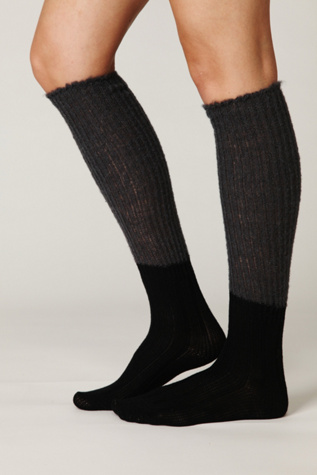 Slouchy Knit Tall Boot Sock