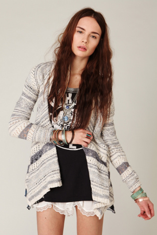 Marled Drapey Cardigan