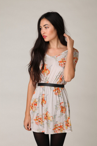 Sleeveless Printed Cowl Tunic