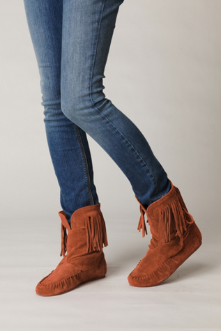 Rebecca Side Laceup Moc Boot