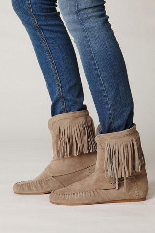 Rebecca Side Laceup Moc Boot