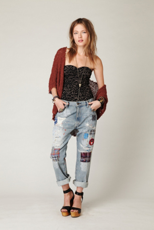 Levis LVC Patch Boyfriend Straight Leg