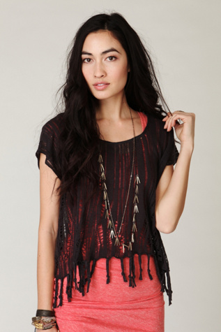 Borderline Fringe Sweater