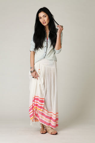 FP ONE Wavebreak Smocked Tube Dress
