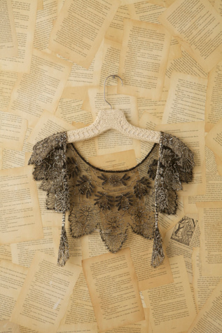 Vintage Beaded Tulle Collar in vintage-loves-accessories