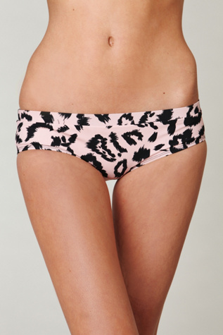 Peach Leopard Fonda Bottoms