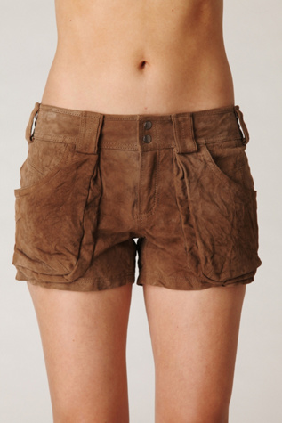Suede Utility Short