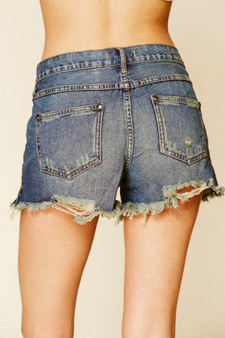 FP Denim Cut Off Shorts