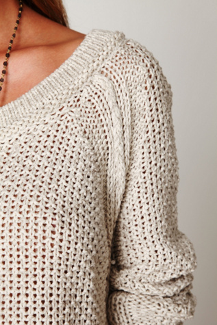 Marled Yarn Pullover