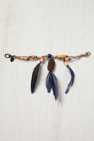Erickson Beamon Feather Bracelet