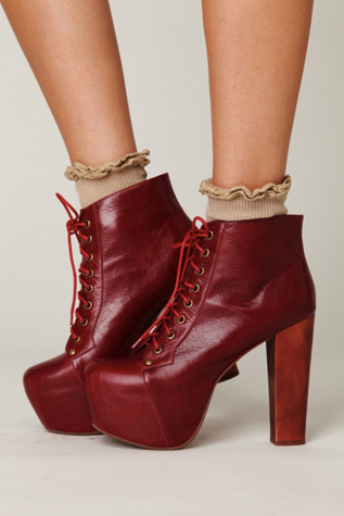 Burgundy Leather