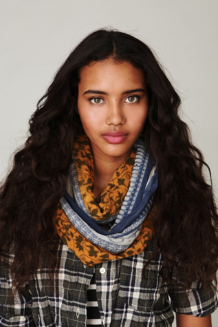 Henna Print Scarf