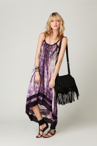 FP ONE Tie Dye Sunburst Maxi Dress