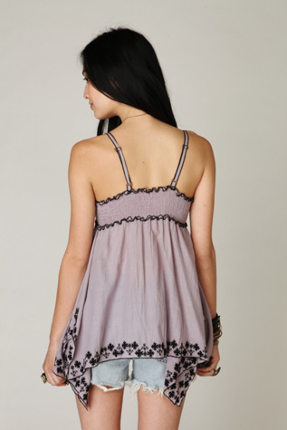 FP-1 Embroidered Hem Cami