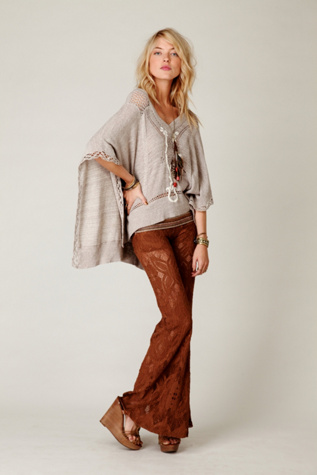 Kona Pointelle Poncho