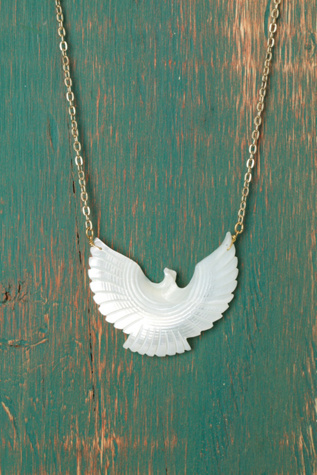 Pearl Eagle Pendant