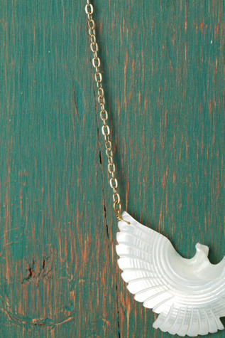 Pearl Eagle Pendant