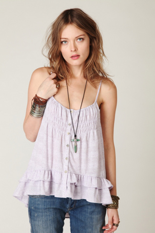 Ruffle Hem Cami