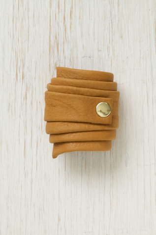 Leather Snap Wrap