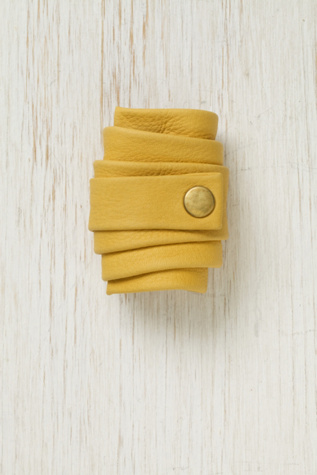 Leather Snap Wrap