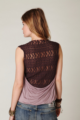 Harlow Lace Back Top