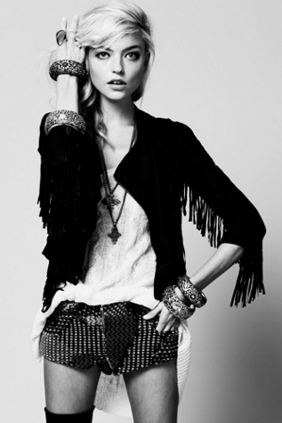 Fringe Leather Jacket