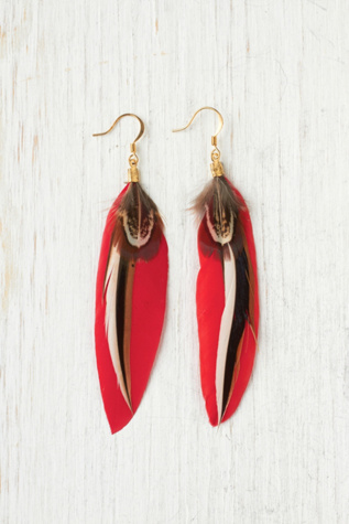 Loria Feather Earring