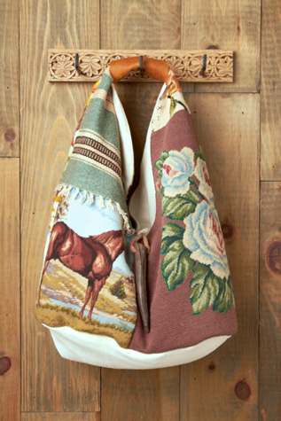 One of a Kind Needlepoint Hobo