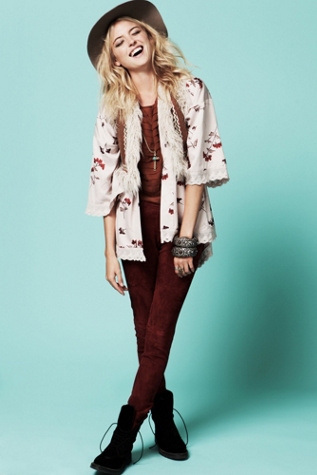 Stretch Suede Leggings