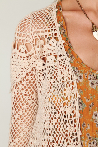 FP New Romantics Crochet Cardigan