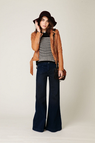 Rangers High Rise Wideleg Jean