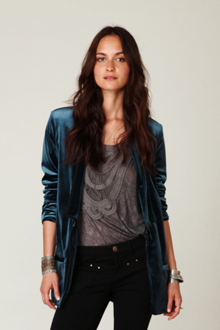 Velvet Blazer